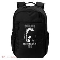 Bigfoot Doesn't Believe In You Backpack thumb 0