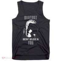 Bigfoot Doesn't Believe In You Tank Top thumb 0