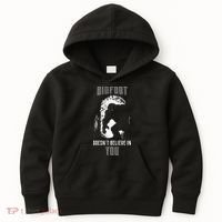 Bigfoot Doesn't Believe In You Kids Hoodie thumb 0