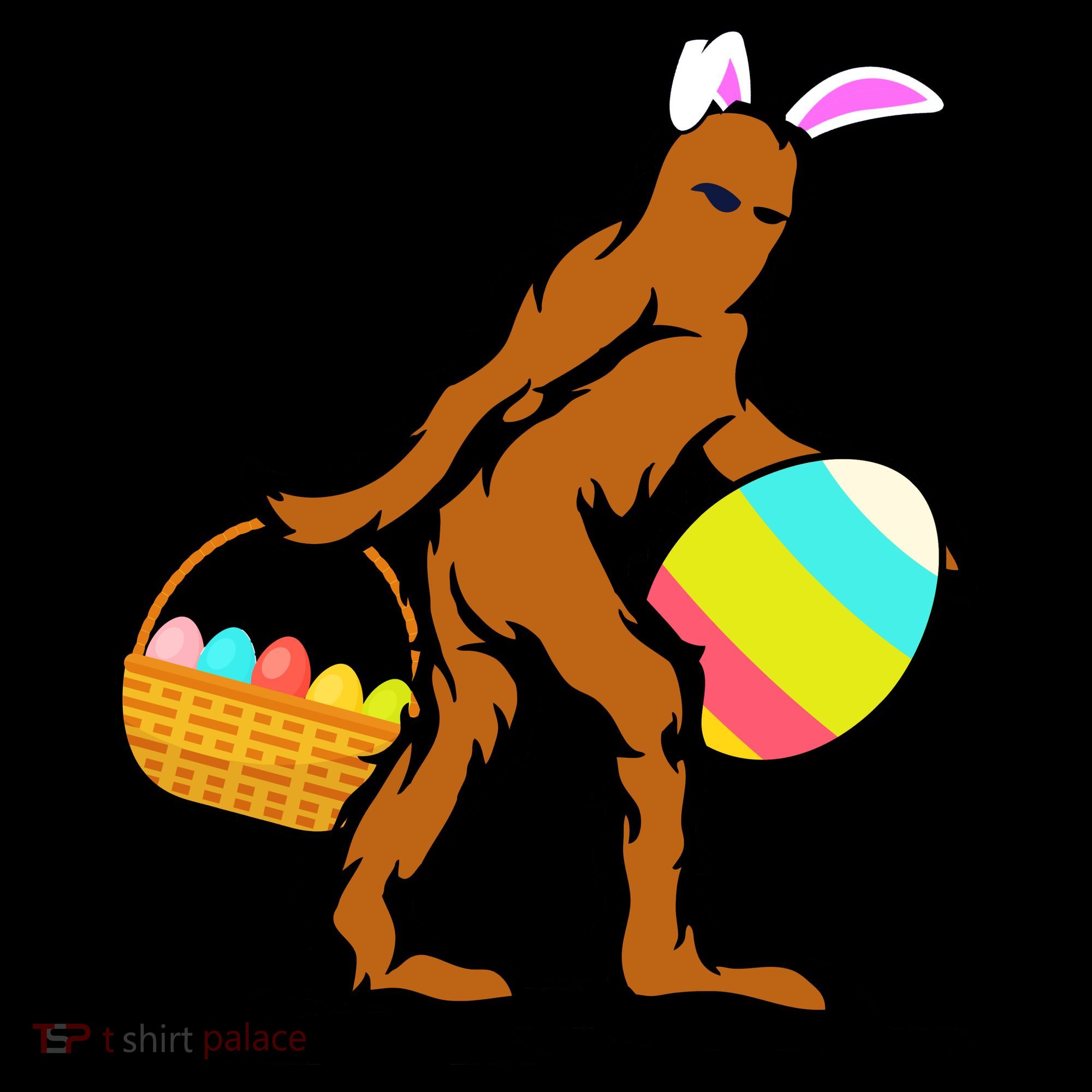 Bigfoot Easter Egg Backpack
