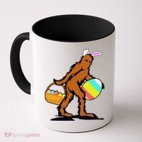 Bigfoot Easter Egg Coffee Mug thumb 0