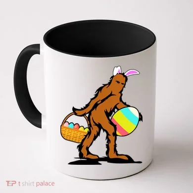 Bigfoot Easter Egg Coffee Mug