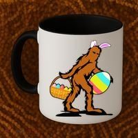 Bigfoot Easter Egg Coffee Mug thumb 2