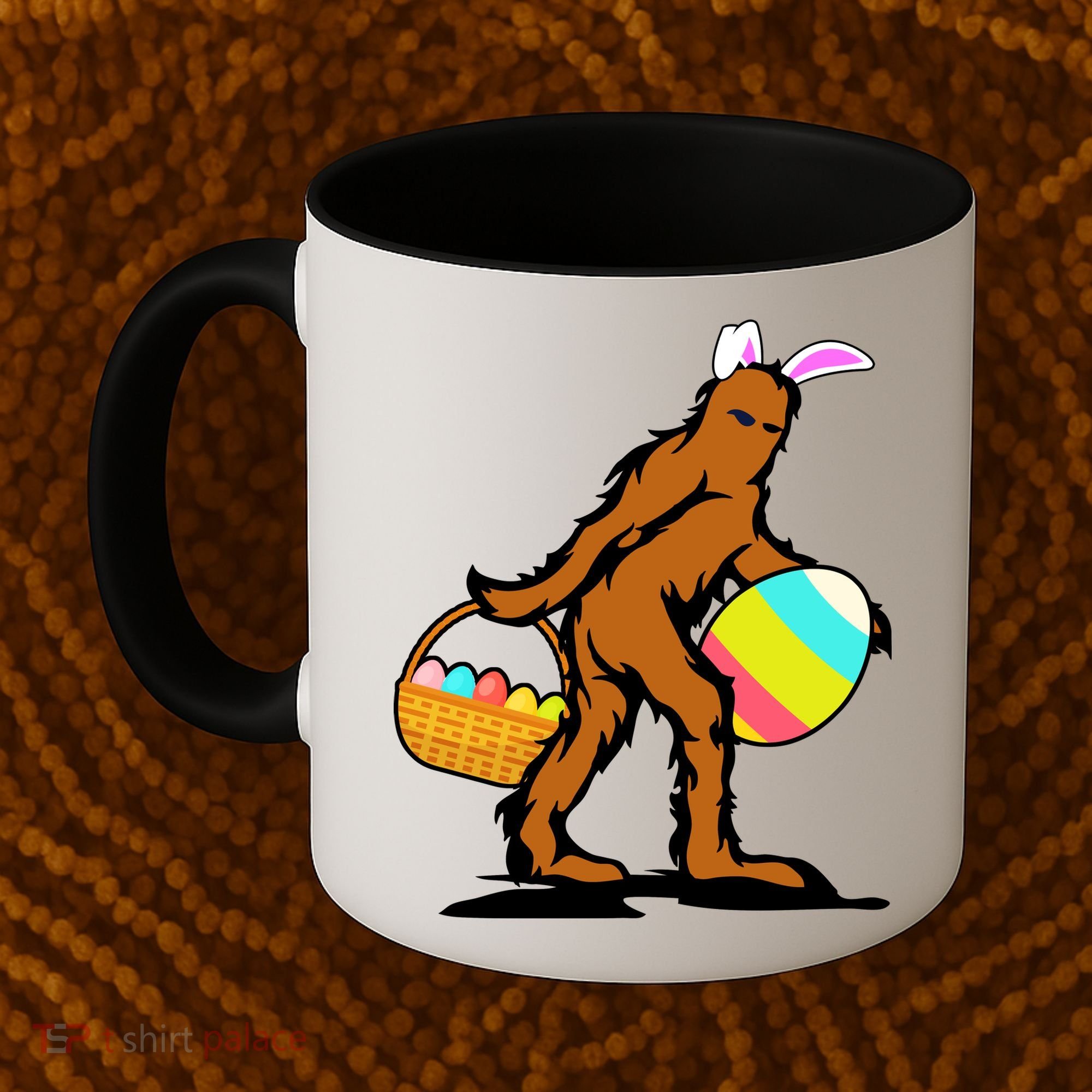 Bigfoot Easter Egg Coffee Mug