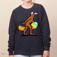 Bigfoot Easter Egg Women's Sweatshirt thumb 0