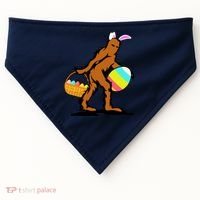 Bigfoot Easter Egg USA-Made Doggie Bandana thumb 0