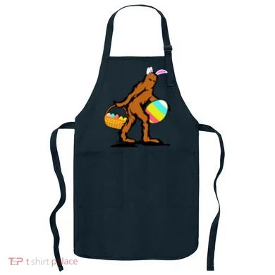 Bigfoot Easter Egg Apron
