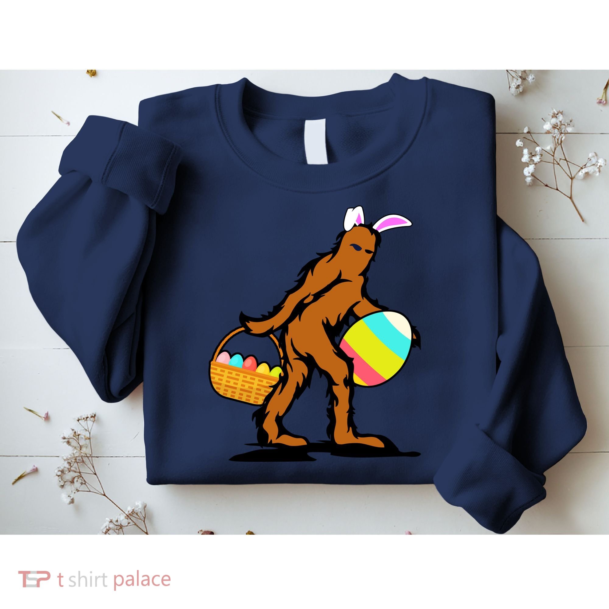Bigfoot Easter Egg Sweatshirt
