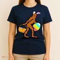 Bigfoot Easter Egg T-Shirt thumb 4