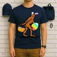 Bigfoot Easter Egg T-Shirt thumb 6