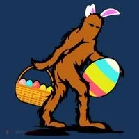 Bigfoot Easter Egg T-Shirt thumb 7