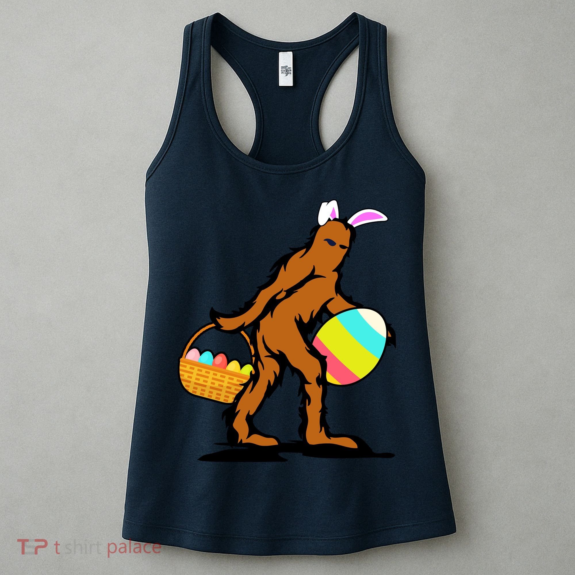 Bigfoot Easter Egg Women's Tank Top