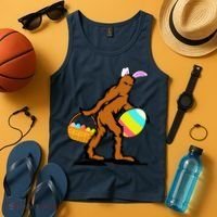 Bigfoot Easter Egg Tank Top thumb 4