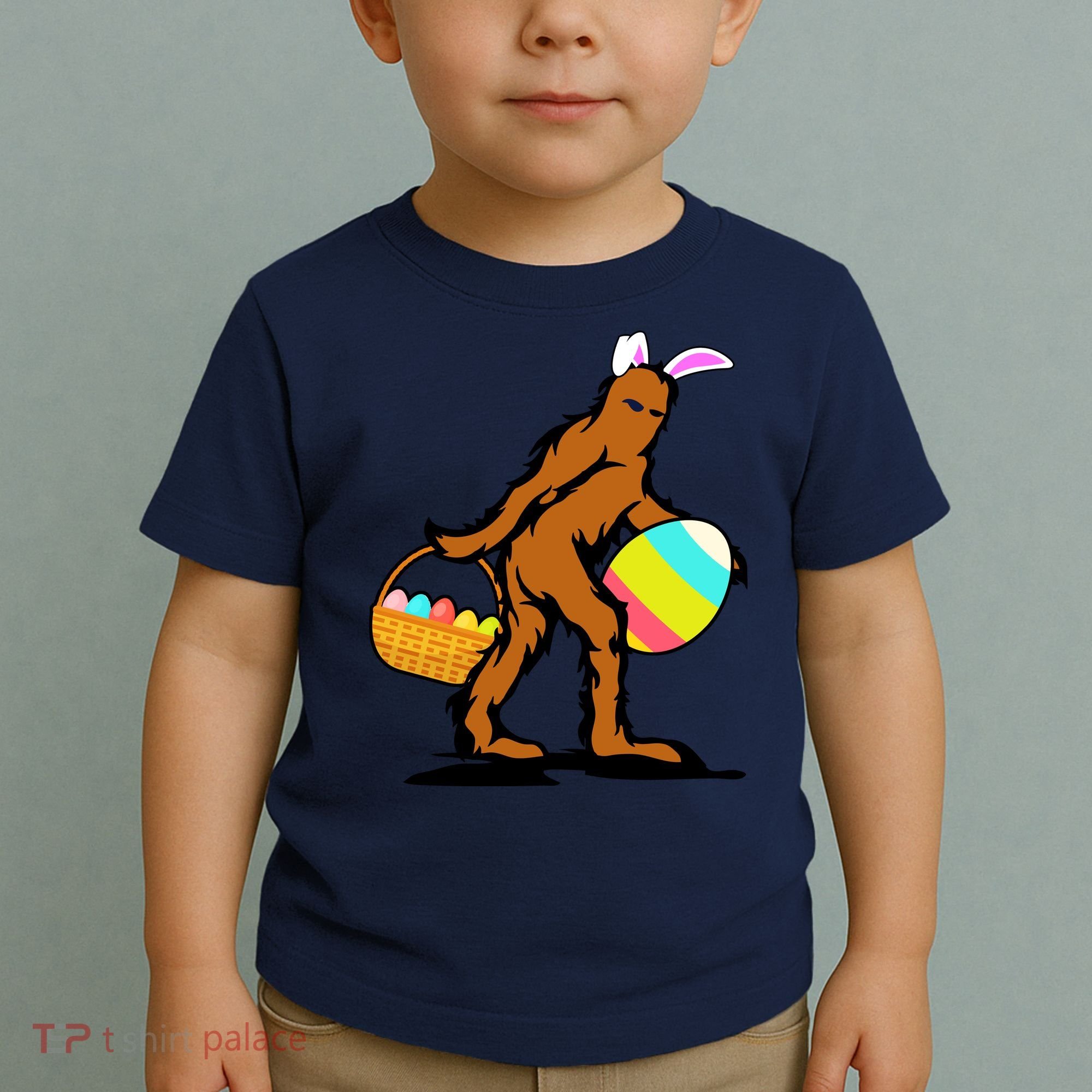 Bigfoot Easter Egg Toddler T-Shirt