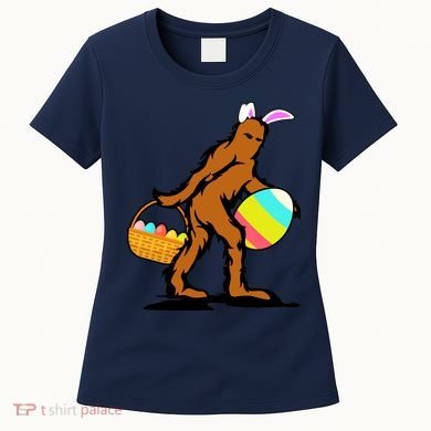 Bigfoot Easter Egg Women's T-Shirt