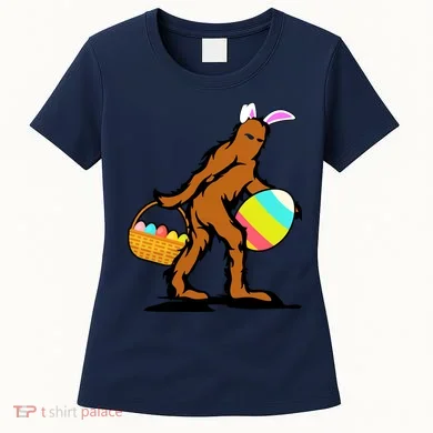 Bigfoot Easter Egg Women's T-Shirt