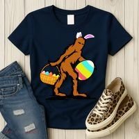 Bigfoot Easter Egg Women's T-Shirt thumb 3