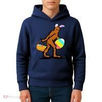 Bigfoot Easter Egg Kids Hoodie thumb 4