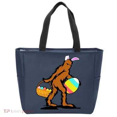 Bigfoot Easter Egg Tote Bag