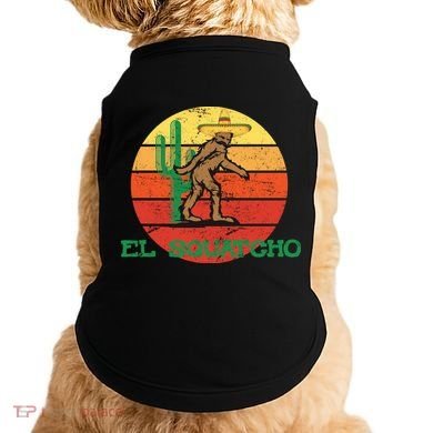 Bigfoot El Squatcho Mexican Sasquatch Doggie Tank