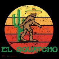 Bigfoot El Squatcho Mexican Sasquatch Hoodie thumb 7