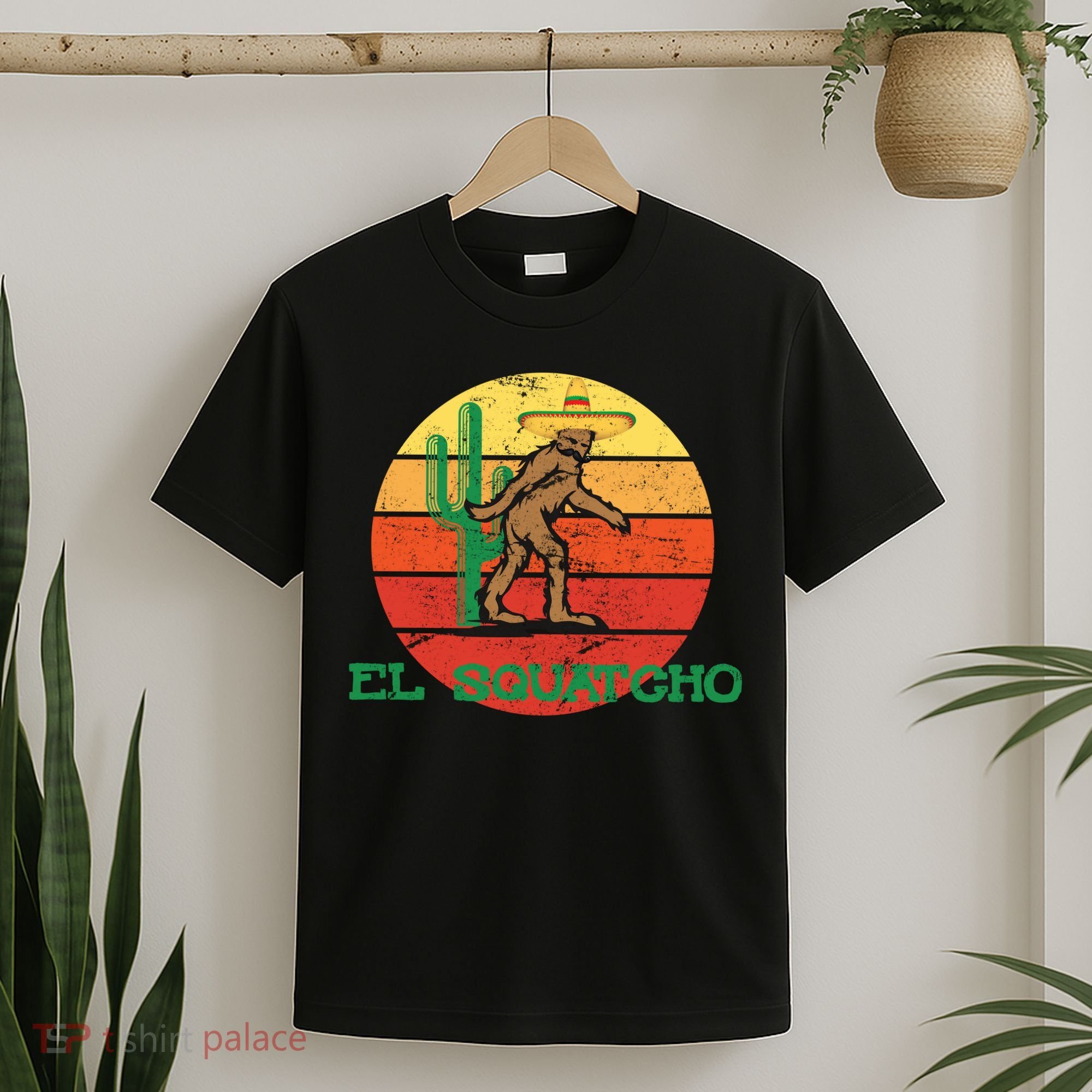 Bigfoot El Squatcho Mexican Sasquatch T-Shirt