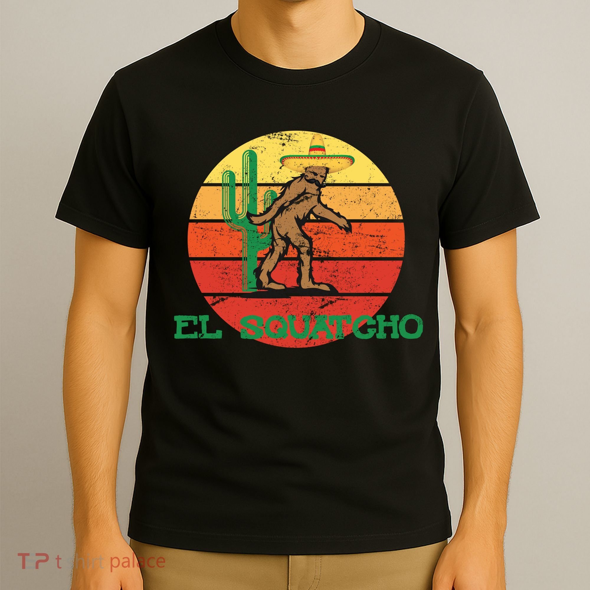 Bigfoot El Squatcho Mexican Sasquatch T-Shirt