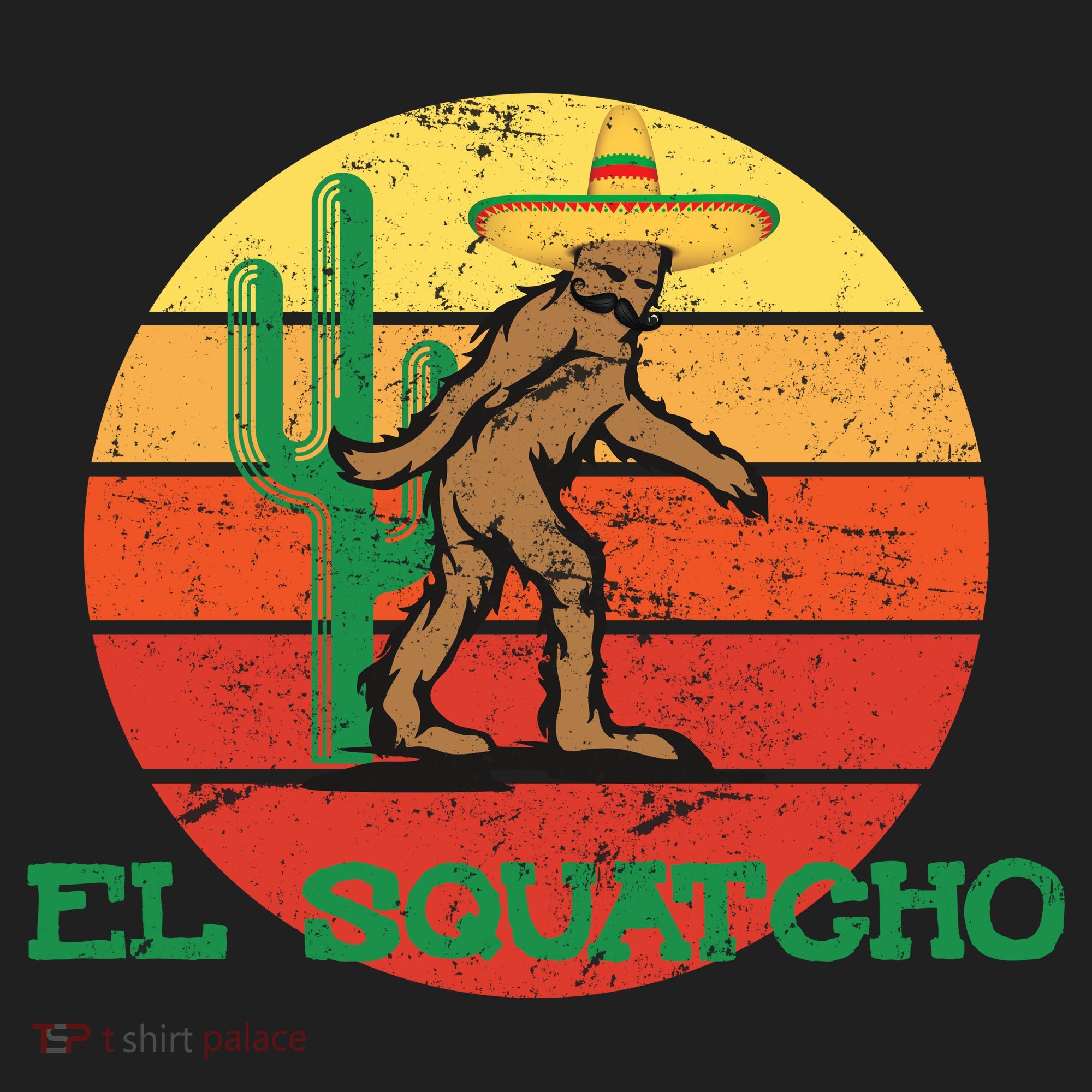 Bigfoot El Squatcho Mexican Sasquatch Beanie