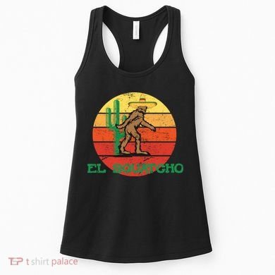 Bigfoot El Squatcho Mexican Sasquatch Women's Tank Top
