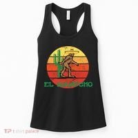 Bigfoot El Squatcho Mexican Sasquatch Women's Tank Top thumb 0