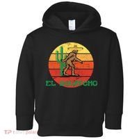 Bigfoot El Squatcho Mexican Sasquatch Toddler Hoodie thumb 0