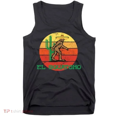 Bigfoot El Squatcho Mexican Sasquatch Tank Top