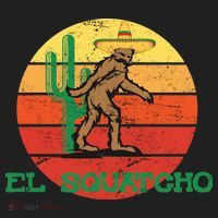 Bigfoot El Squatcho Mexican Sasquatch Golf Towel thumb 3