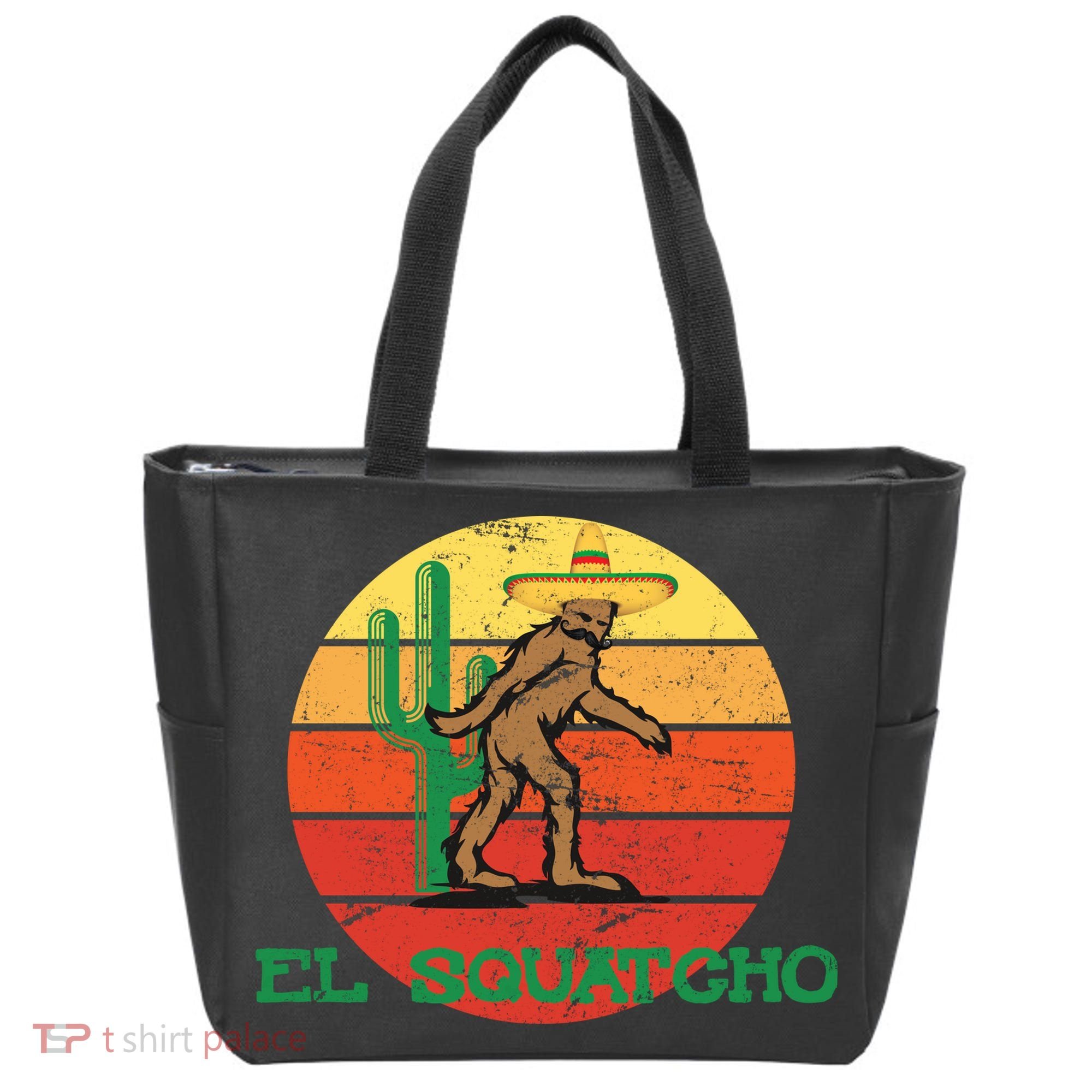 Bigfoot El Squatcho Mexican Sasquatch Tote Bag