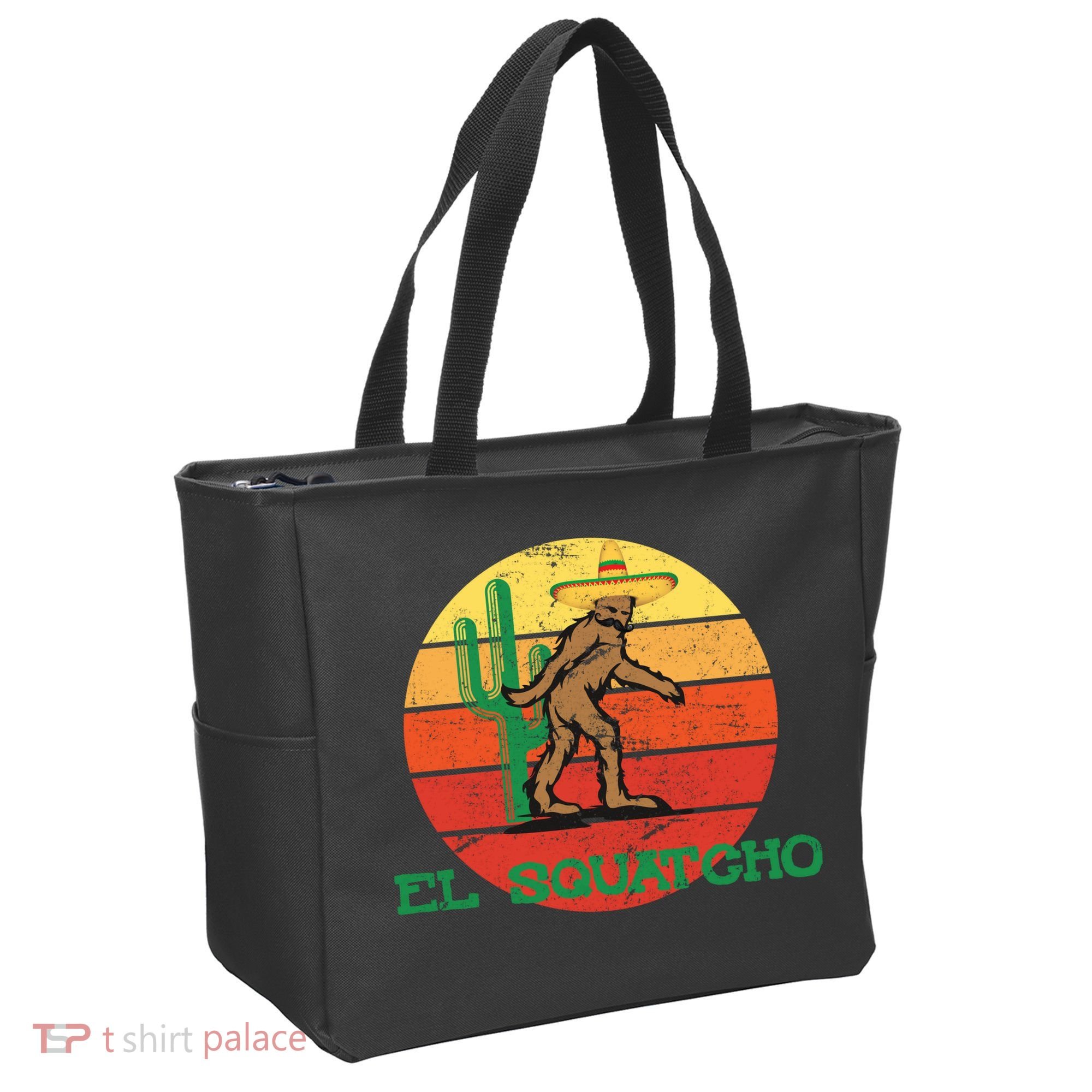 Bigfoot El Squatcho Mexican Sasquatch Tote Bag