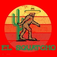 Bigfoot El Squatcho Mexican Sasquatch Santa Hat thumb 1