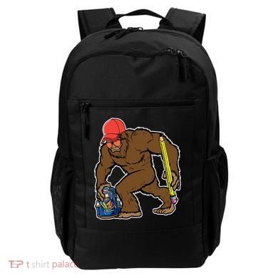 Bigfoot Funny Back To School Backpack