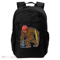 Bigfoot Funny Back To School Backpack thumb 0
