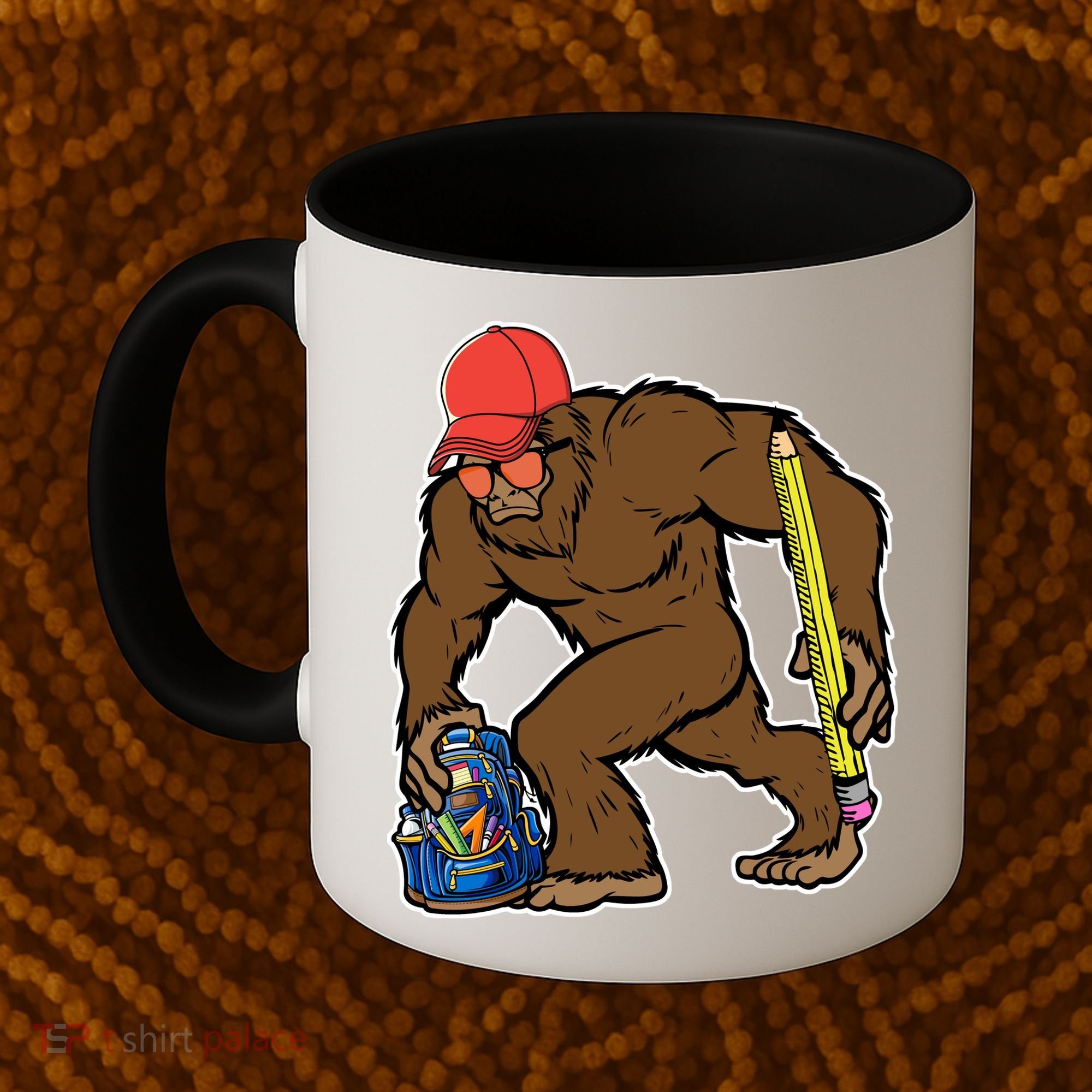 Bigfoot Funny Back To School Coffee Mug