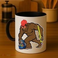 Bigfoot Funny Back To School Coffee Mug thumb 4