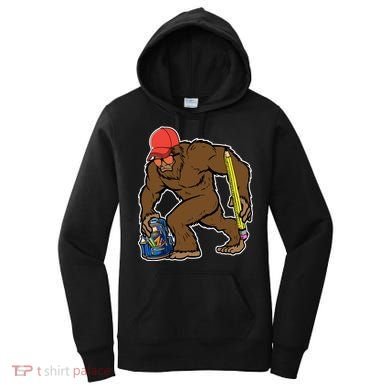 Bigfoot Funny Back To School Women's Hoodie