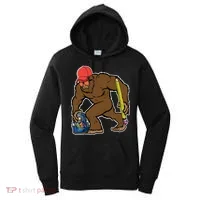 Bigfoot Funny Back To School Women's Hoodie thumb 0