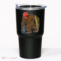 Bigfoot Funny Back To School Tumbler thumb 0