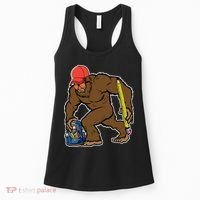 Bigfoot Funny Back To School Women's Tank Top thumb 0