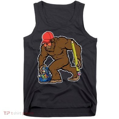 Bigfoot Funny Back To School Tank Top