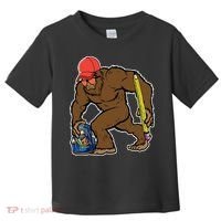 Bigfoot Funny Back To School Toddler T-Shirt thumb 0