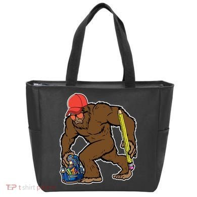 Bigfoot Funny Back To School Tote Bag