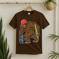 Bigfoot Funny Back To School T-Shirt thumb 2