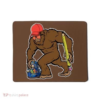 Bigfoot Funny Back To School Mousepad