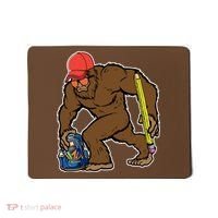 Bigfoot Funny Back To School Mousepad thumb 0